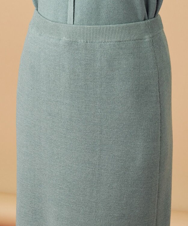 ANY SIS 【ストレートさんにおすすめ】骨格タイプ別タイト スカート スモーキーミント