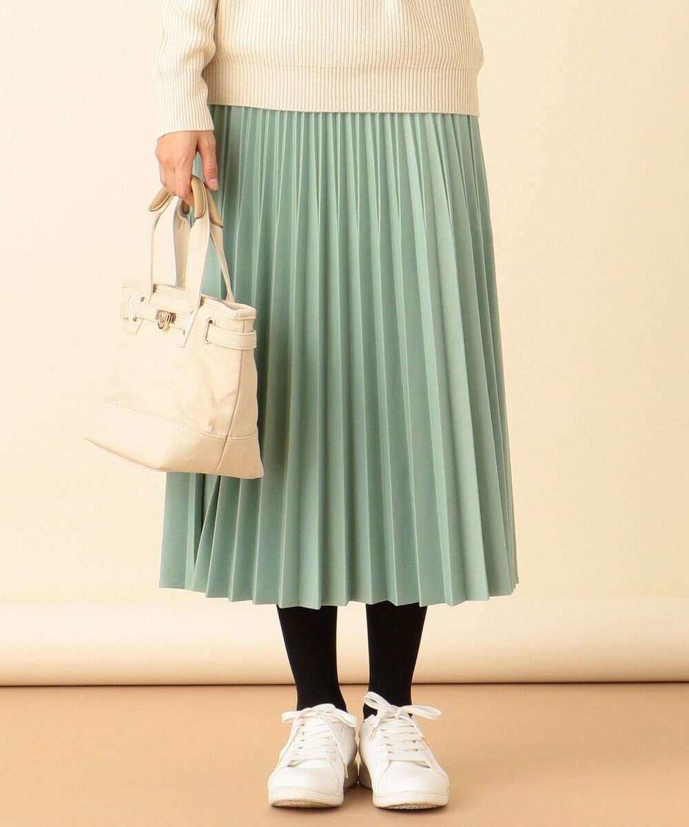 洗える】ニットジャガードプリーツ スカート / any SiS | ファッション