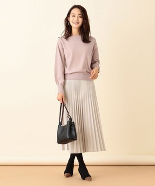 洗える】ニットジャガードプリーツ スカート / any SiS | ファッション 