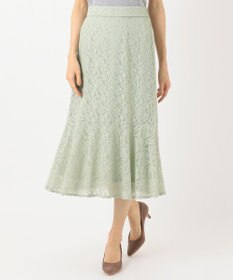 ANY SIS 【洗える】キモウレースフレア スカート