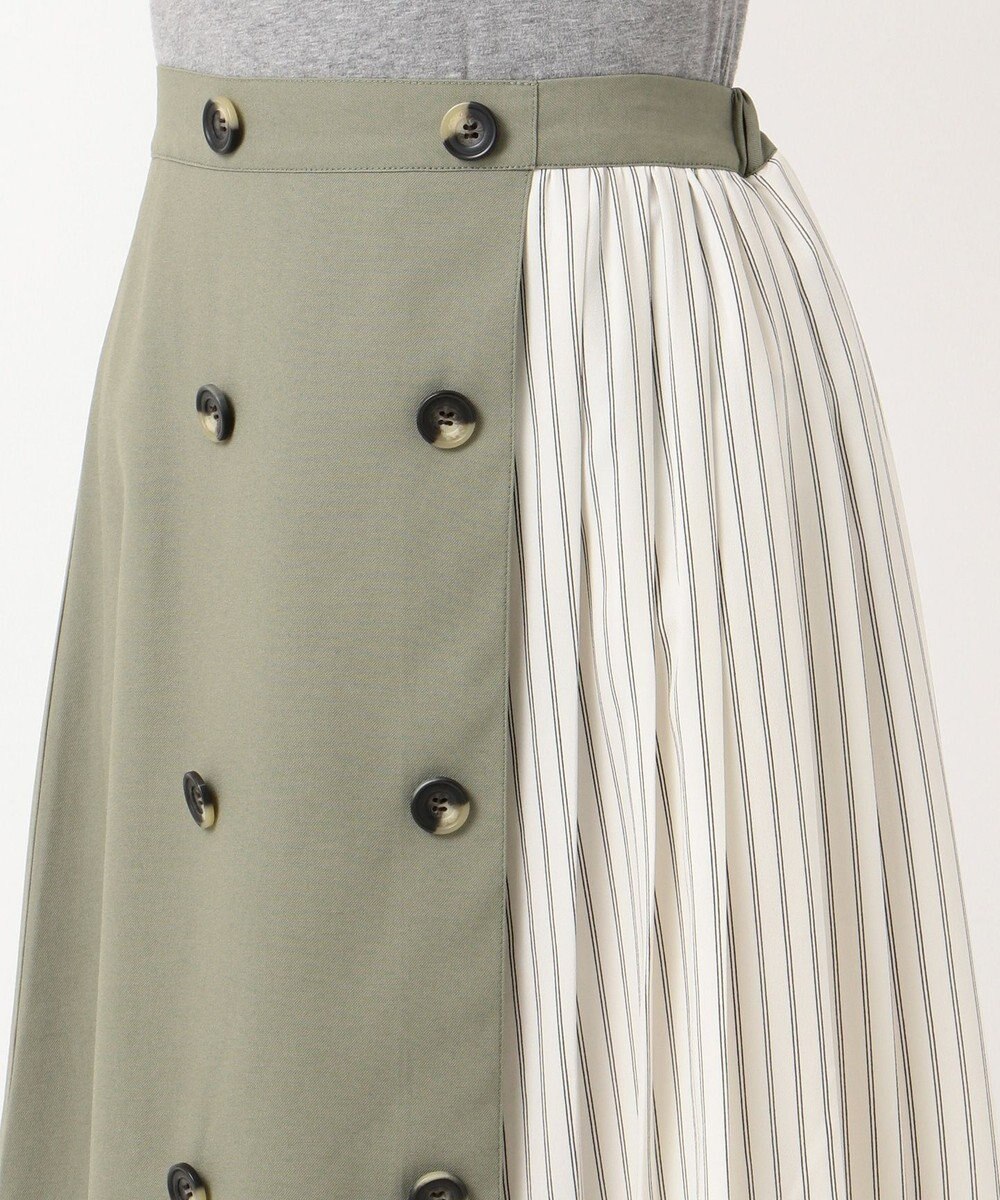 Web限定カラー ストライプコンビトレンチ スカート Any Sisファッション通販 公式通販 オンワード クローゼット