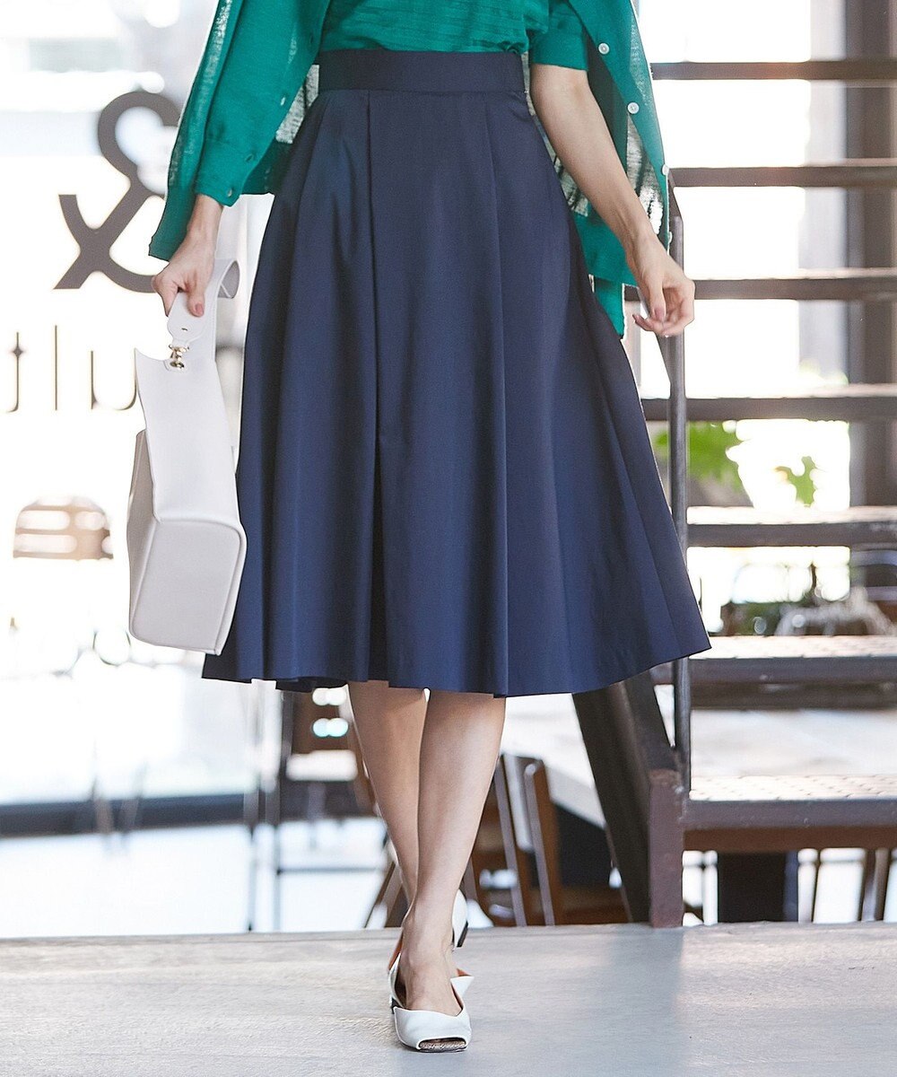 洗える】リネンMIXライトスラブ スカート / 組曲 L | ファッション通販  