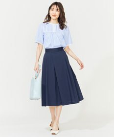 洗える】リネンMIXライトスラブ スカート / 組曲 L | ファッション通販  