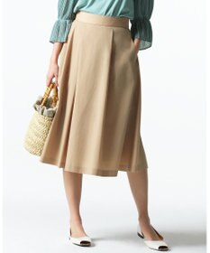 洗える】リネンMIXライトスラブ スカート / 組曲 L | ファッション通販  