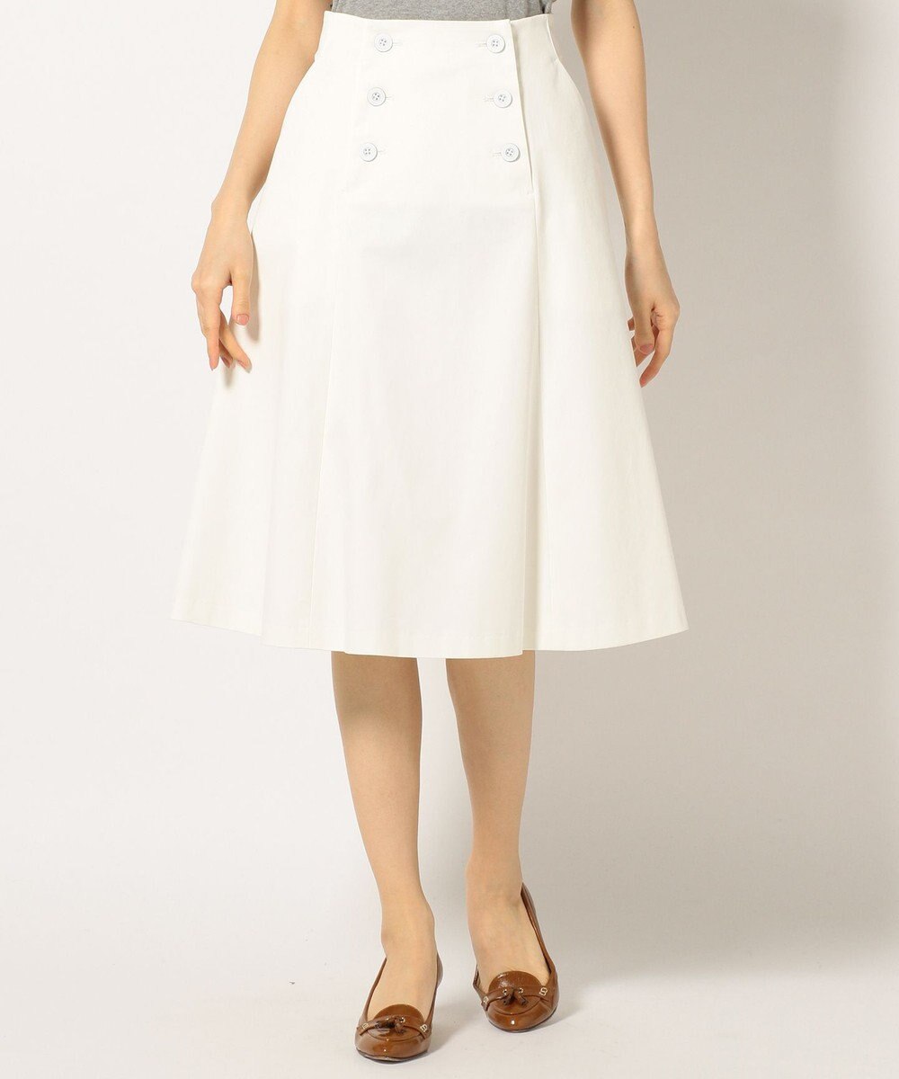 小倉優子さん番組着用 洗える C Lyoギャバストレッチ マリンスカート 組曲 ファッション通販 公式通販 オンワード クローゼット