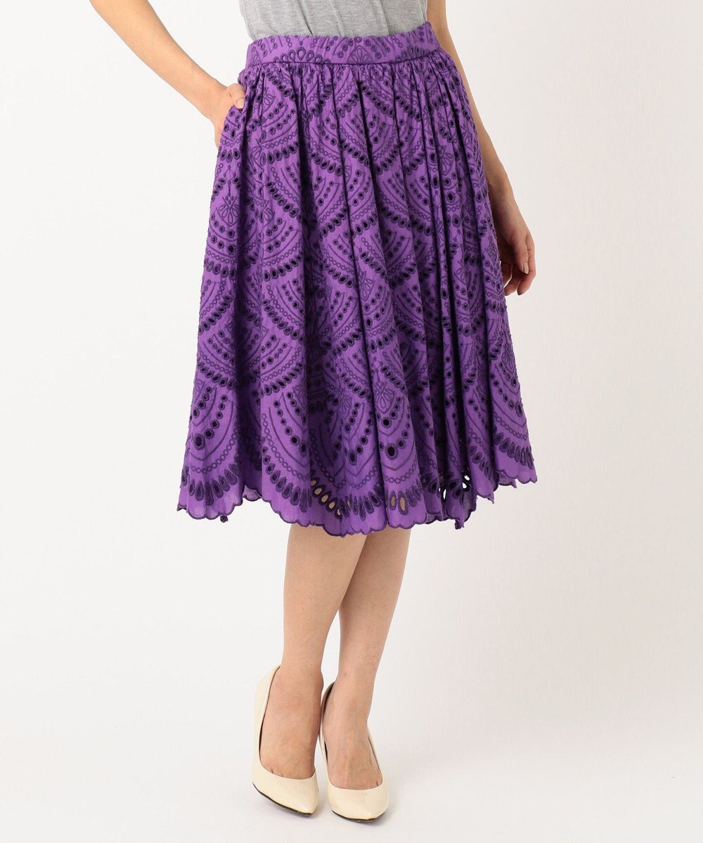 Rythme Kumikyoku エンブロイダリースカラップレース スカート 組曲ファッション通販 公式通販 オンワード クローゼット