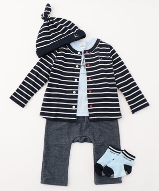 Baby ギフトbox ボーダー 5点セット 組曲 Kids ファッション通販 公式通販 オンワード クローゼット