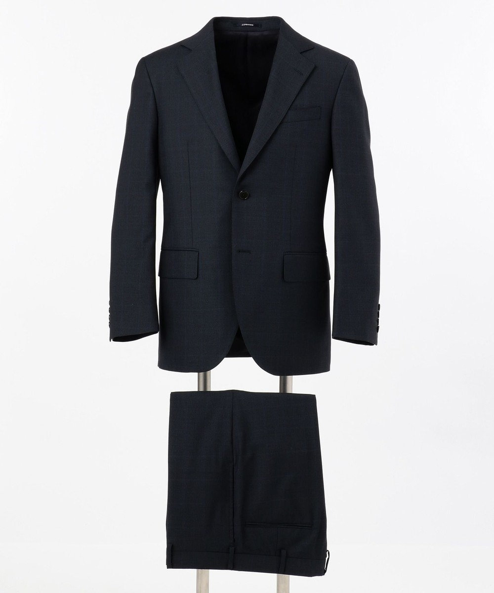 J.PRESS MEN 【一部店舗・WEB限定】Essential Clothing ウィンドペーン スーツ ネイビー系4