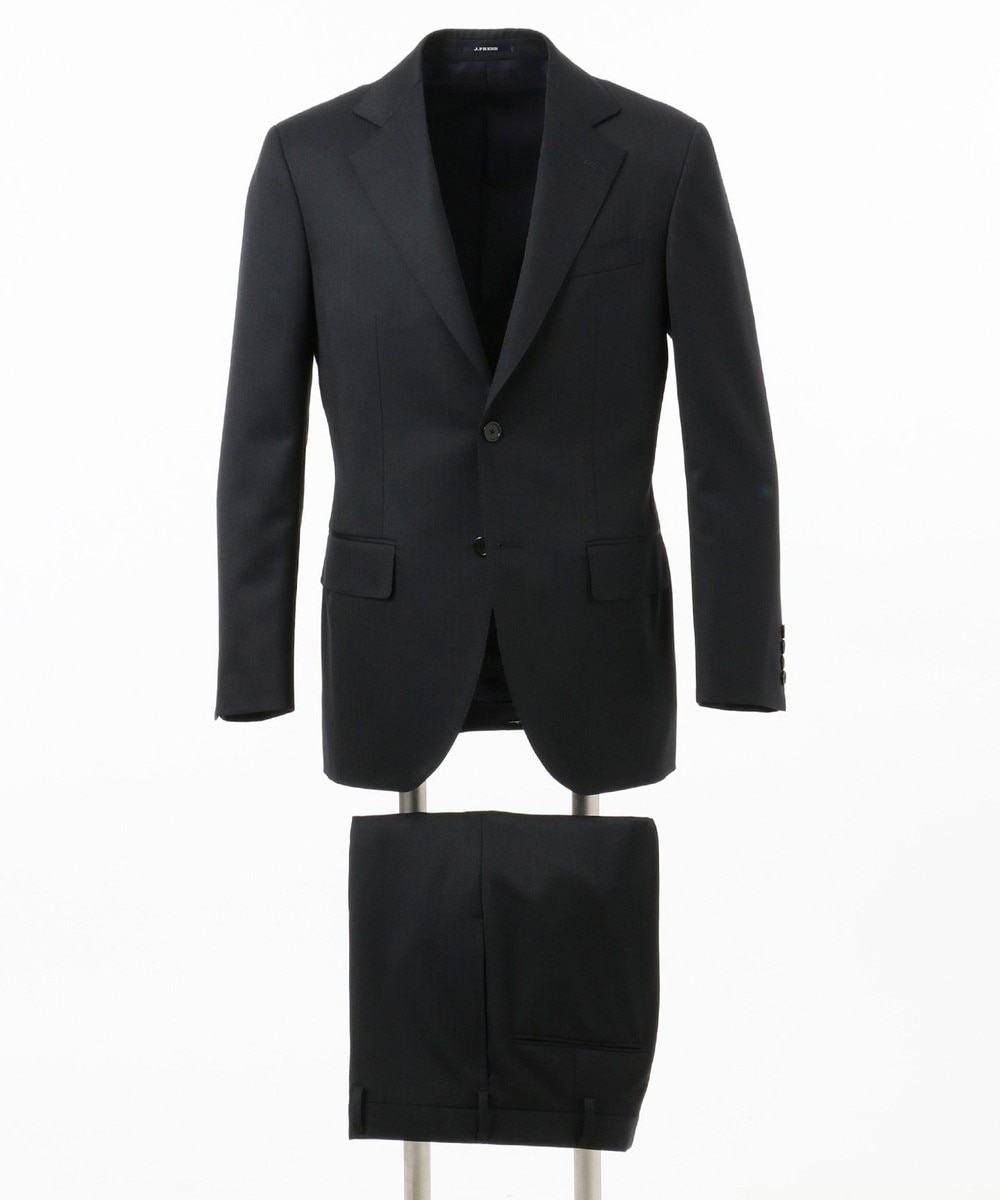【オンワード】 J.PRESS MEN>スーツ/ネクタイ 【HIGHLANDS PEPPIN MERINO】シャドウヘリンボン スーツ ネイビー AB7 メンズ 【送料無料】
