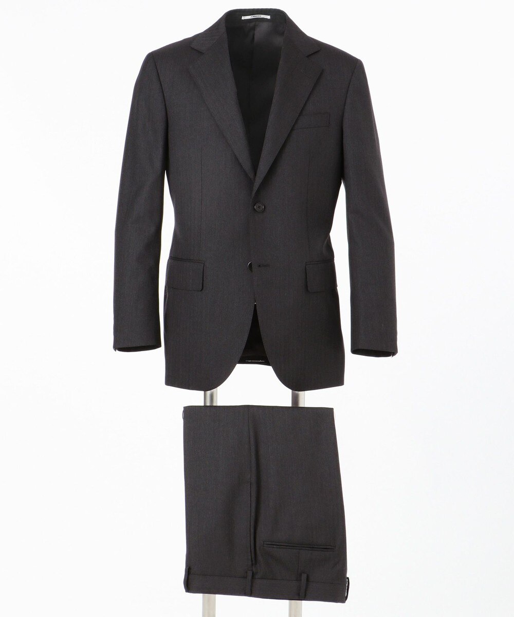 【オンワード】 J.PRESS MEN>スーツ/ネクタイ 【Essential Clothing】シャドーヘリンボン スーツ / 総裏 グレー A4 メンズ 【送料無料】