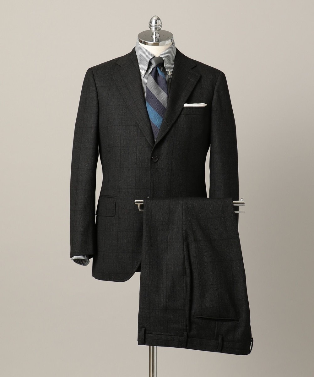 【オンワード】 J.PRESS MEN>スーツ/ネクタイ 【CUBA BEACH GENTRY】バーズアイ スーツ / 総裏 グレー A4 メンズ 【送料無料】