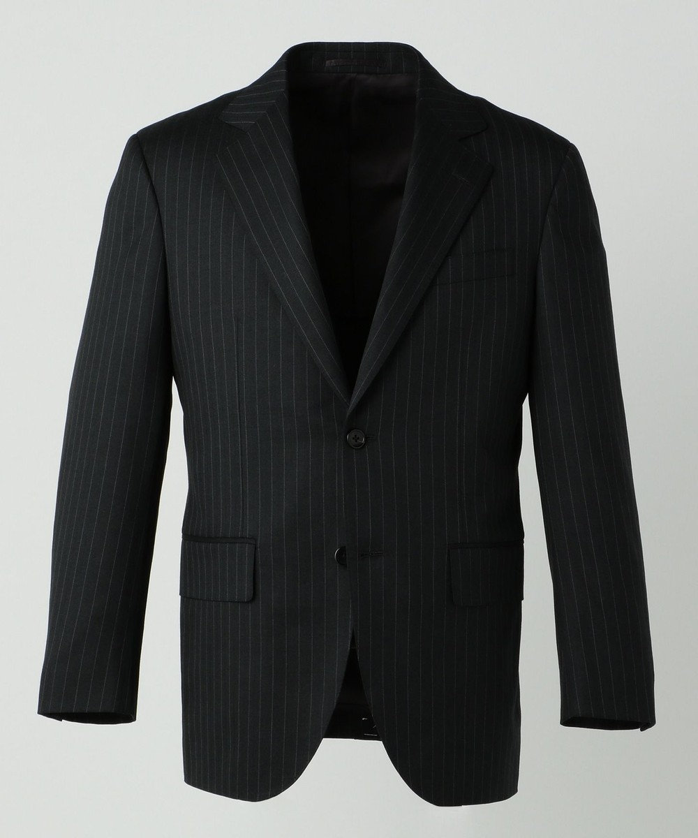 J.PRESS MEN 【Essential Clothing】オルタネートストライプ スーツ グレー系1