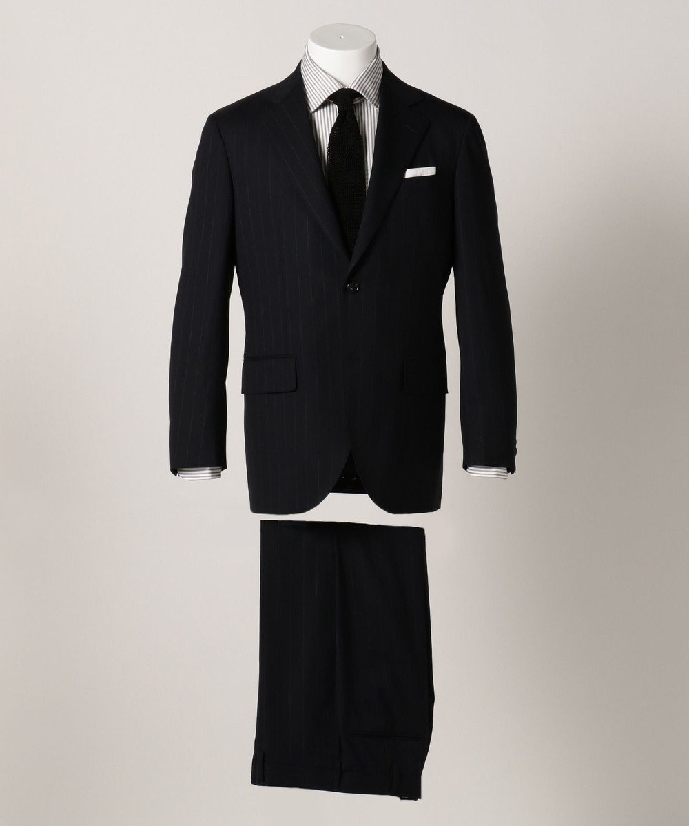 J.PRESS MEN 【Essential Clothing】チョークストライプ スーツ(検索番号W161) ネイビー系2