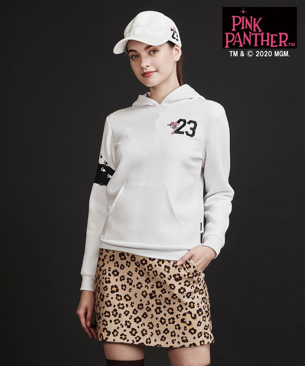 【23区GOLF× pink panther】【WOMEN】TRダンボールパーカー, ブラック系, 0