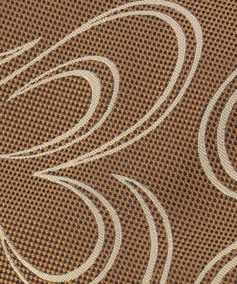 GOTAIRIKU 【日本製】西陣ネクタイ＿ LIGHT BROWN 