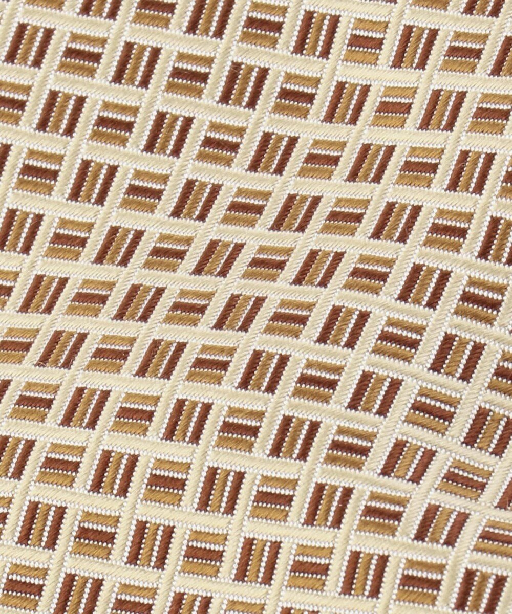 GOTAIRIKU 【日本製】西陣ネクタイ＿ LIGHT BROWN 