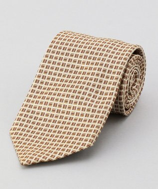GOTAIRIKU 【日本製】西陣ネクタイ＿ LIGHT BROWN
