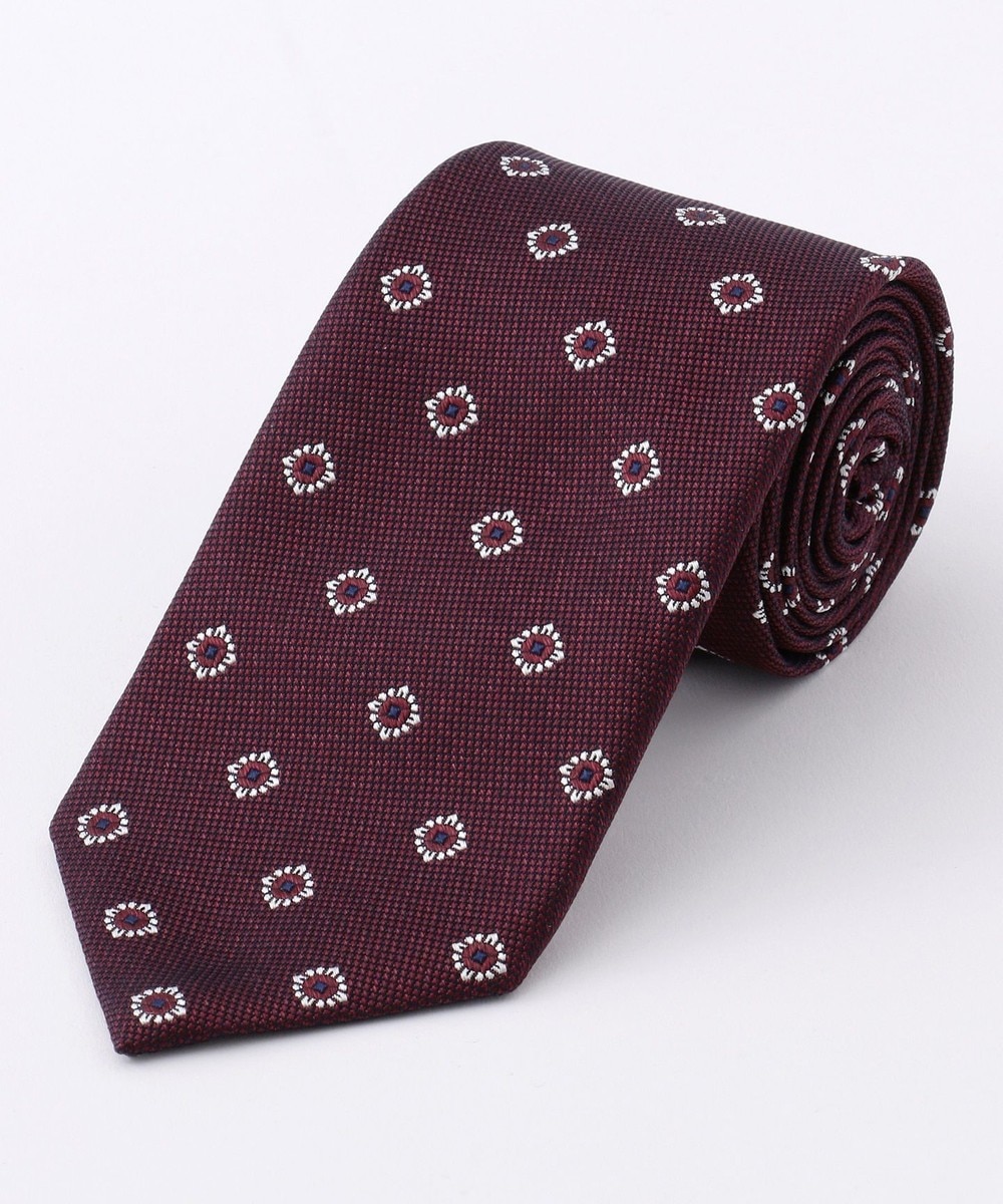 【オンワード】 J.PRESS MEN>スーツ/ネクタイ 【BASIC / リクルート対応】小紋柄 ネクタイ サックスブルー F メンズ 【送料無料】