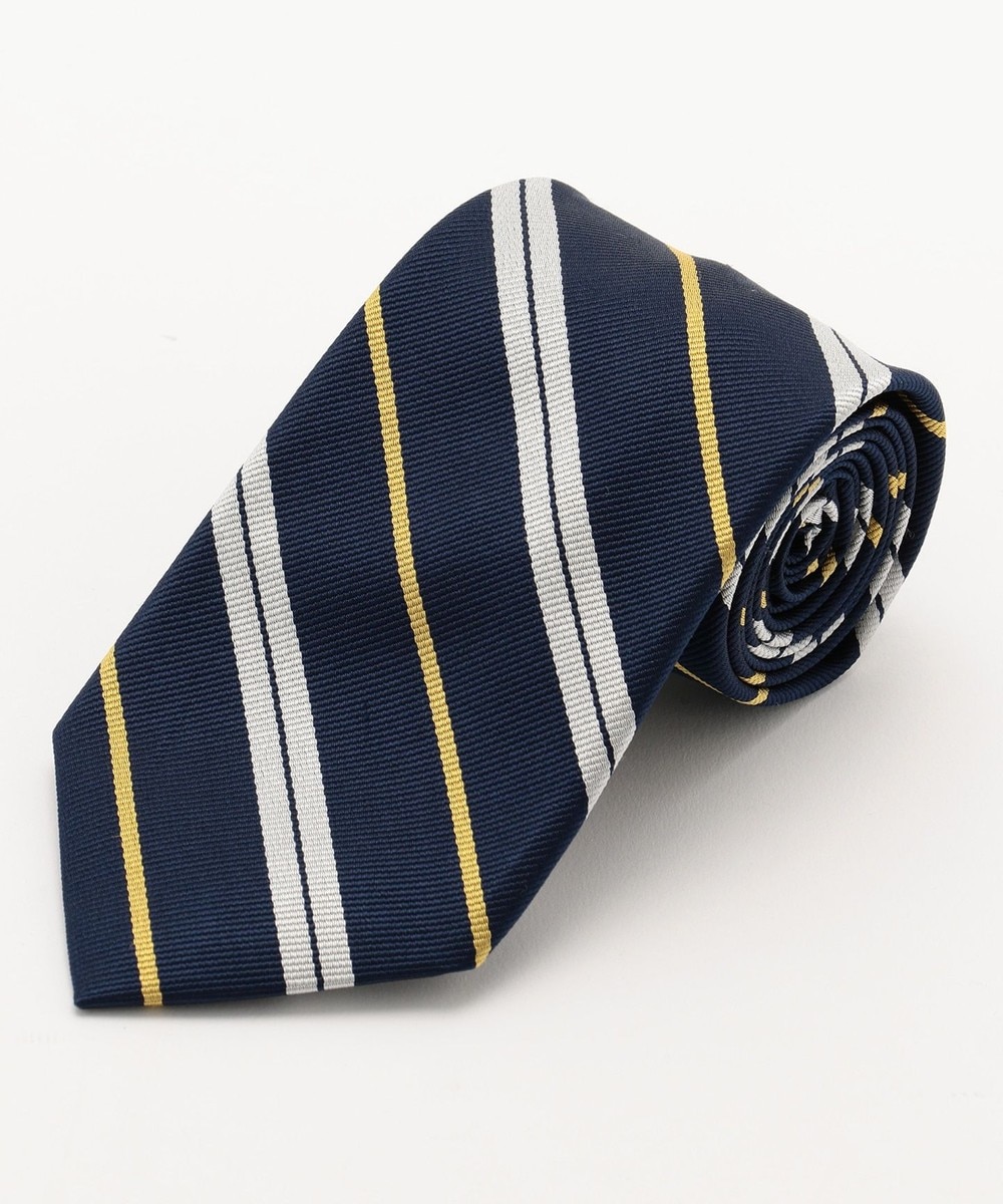 【オンワード】 J.PRESS MEN>スーツ/ネクタイ 【ORIGINALS】オーセンティック / レジメンタル ネクタイ ネイビー F メンズ 【送料無料】