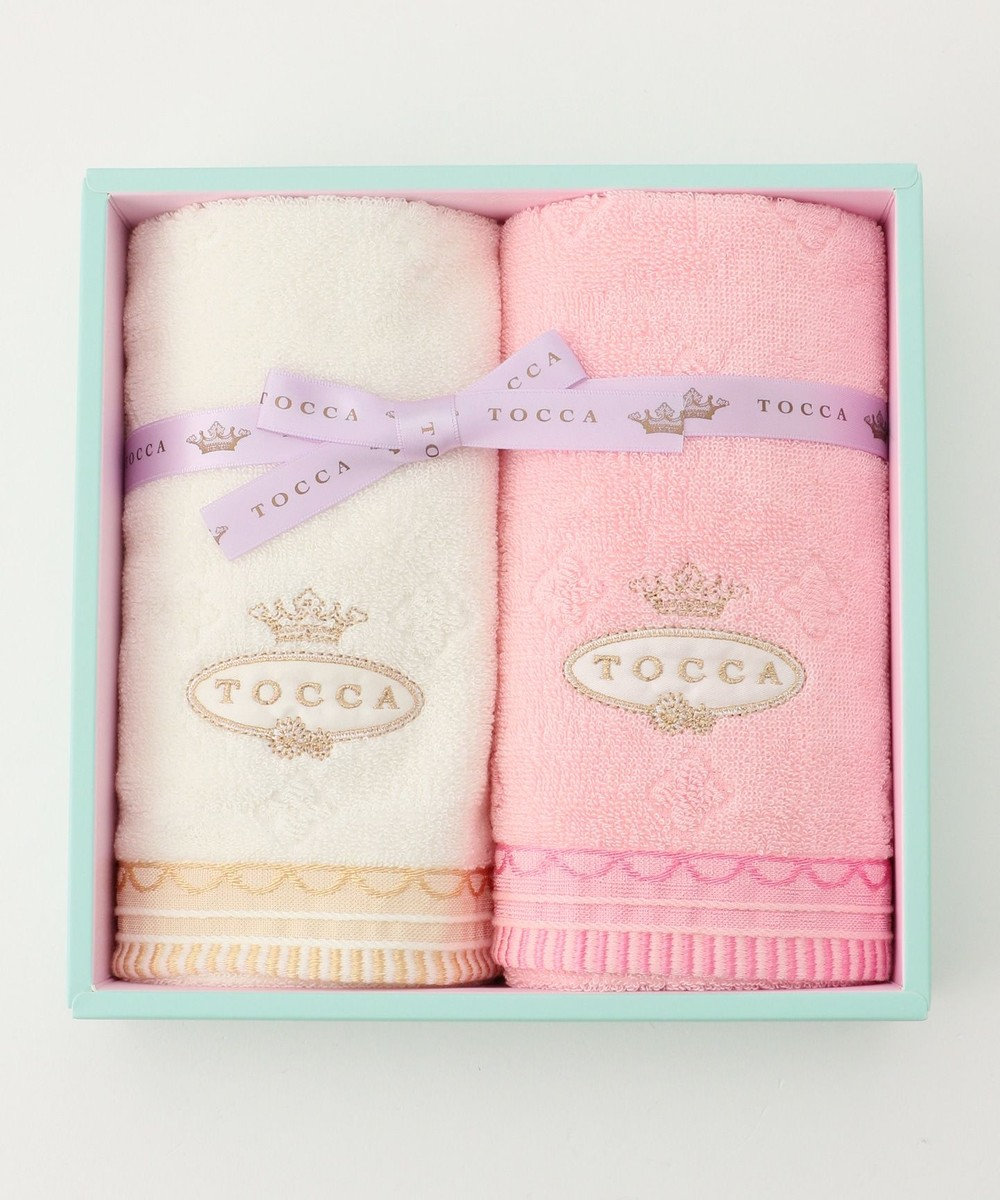 TOCCA 【TOWEL COLLECTION】GIFT BOX タオル（FT-2） ピンク系