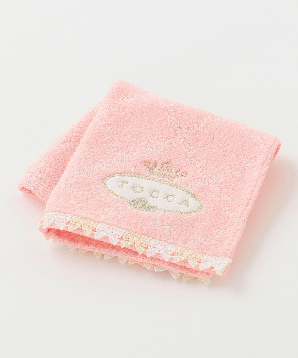 TOCCA 【TOWEL COLLECTION】FELICE  TOWEL CHIEF ハンドタオル ピンク系
