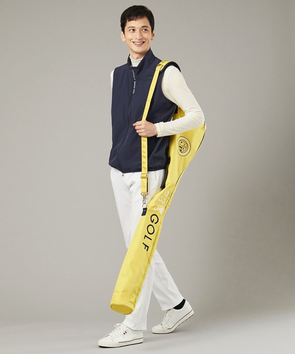 新品 定価4.2万 23区ゴルフ 中綿 POLARTEC ベスト付き ブルゾン LL 紺 白 【J43924】 23区 GOLF ニジュウサンク 秋冬 ジャケット メンズ デサントゴルフ DESCENTE ゴルフ POLARTEC(R) ALPHA(R) リバーシブル