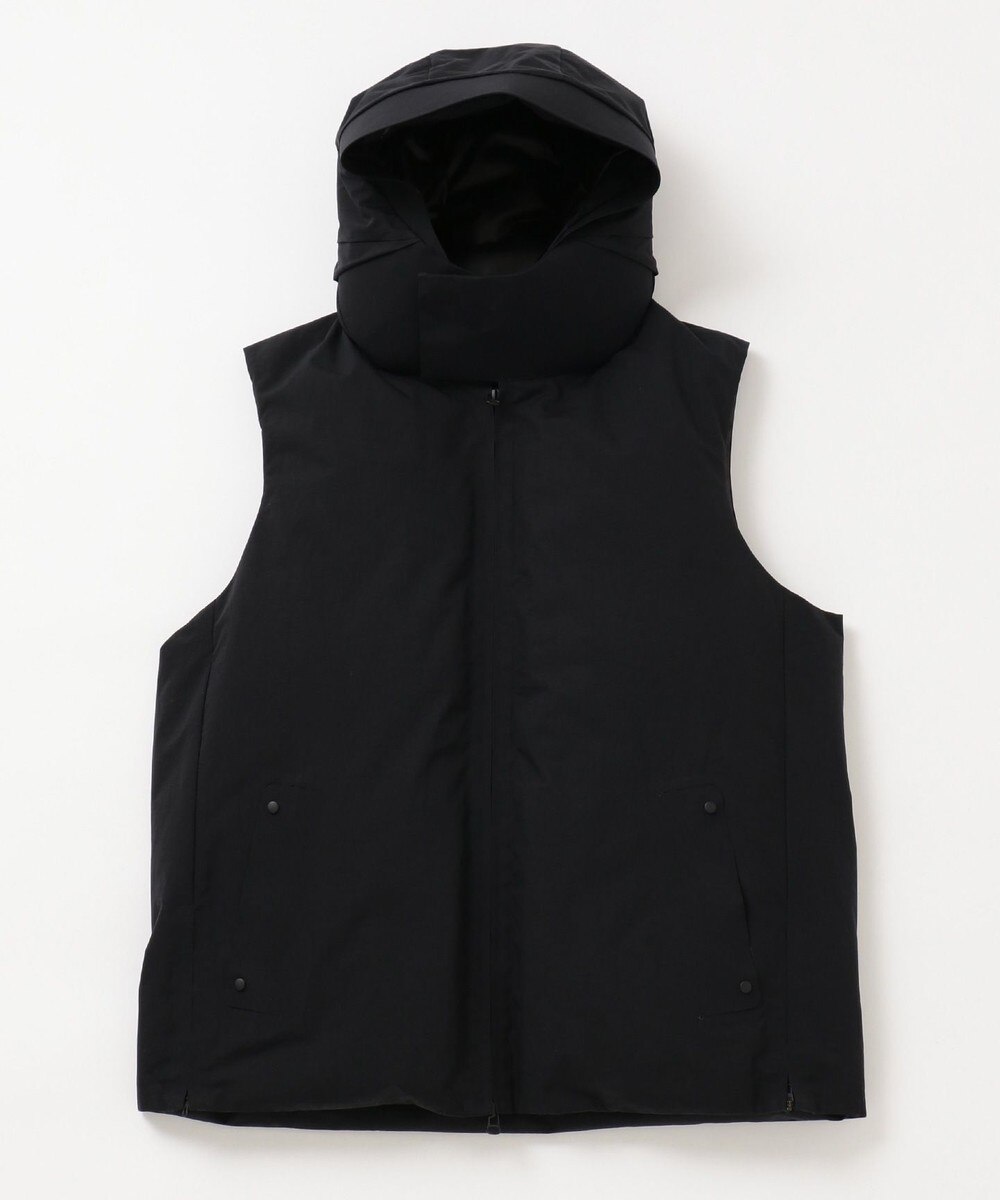 【オンワード】 ADS/ARS>ジャケット/アウター 【UNISEX / ADS】フーデッドベスト ブラック 0 レディース 【送料無料】