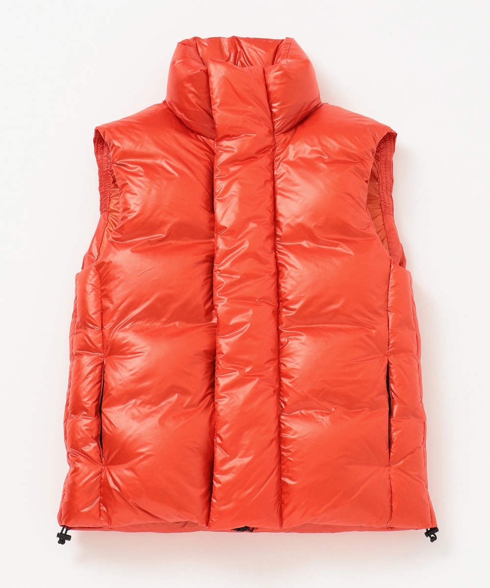 【オンワード】 ADS/ARS>ジャケット/アウター 【UNISEX / ADSADS】シャイニーダウンベスト オレンジ 0 レディース 【送料無料】