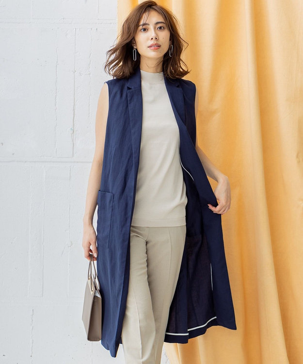 Soft Linen ジレ / ICB | ファッション通販 【公式通販】オンワード・クローゼット
