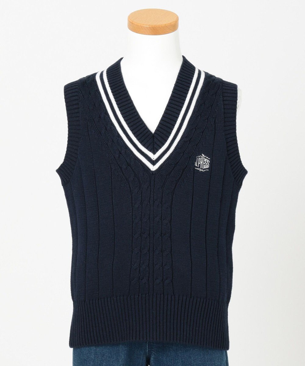 110 130cm 洗える A Cチルデン ニット ベスト J Press Kidsファッション通販 公式通販 オンワード クローゼット