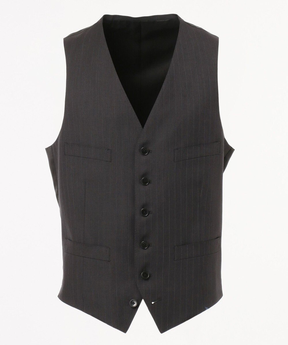 【オンワード】 J.PRESS MEN>スーツ/ネクタイ 【Essential Clothing】ミスティストライプ ベスト / スーツ グレー A6 メンズ 【送料無料】