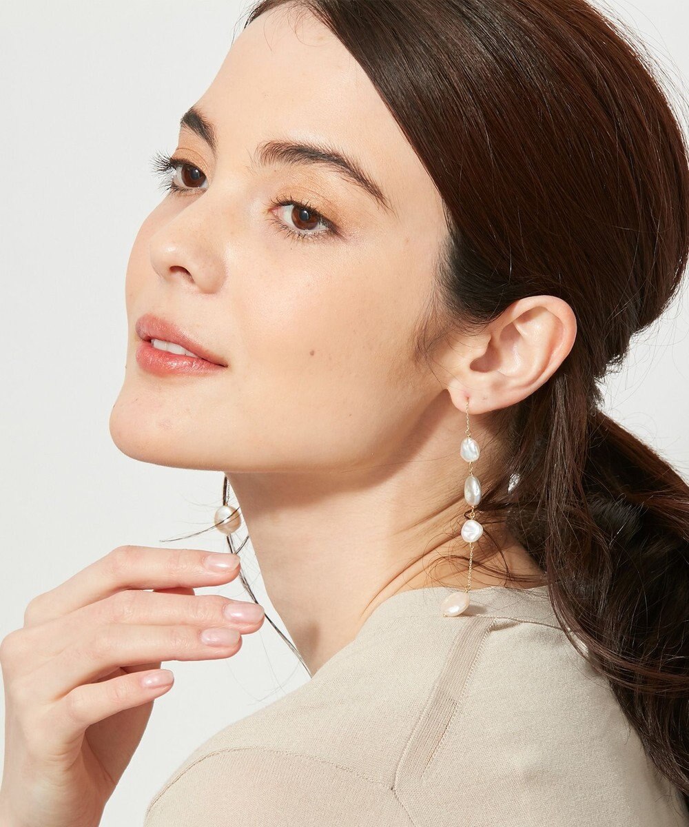 ステーションパールピアス 23区 ファッション通販 公式通販 オンワード クローゼット