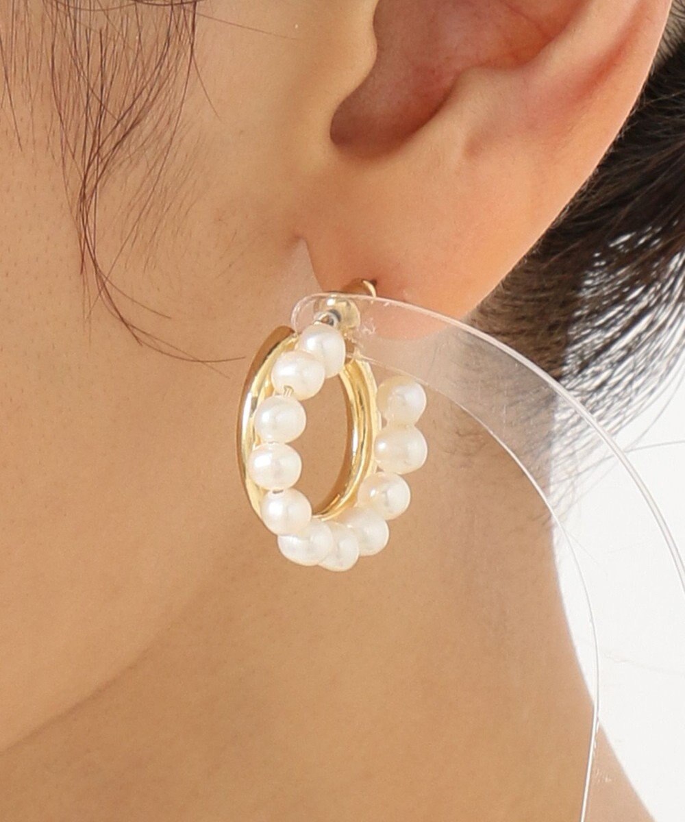 マガジン掲載 パール2連ピアス 番号l93 23区ファッション通販 公式通販 オンワード クローゼット