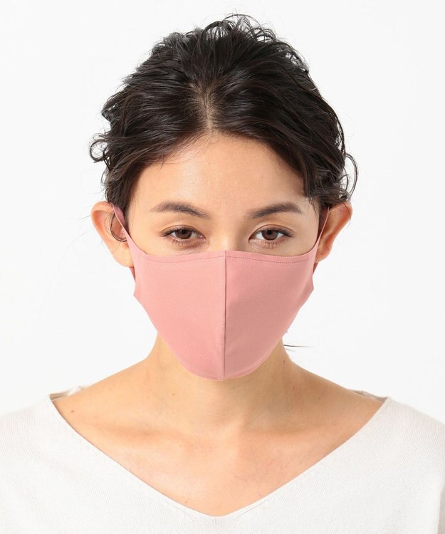 UNFILO 【UV/接触冷感/洗える/抗菌防臭】  マスク2枚セット ローズ系