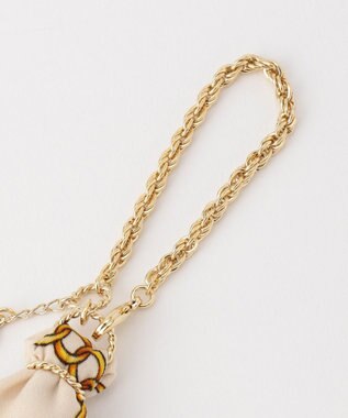 ANY SIS スカーフコイン チャーム アイボリー