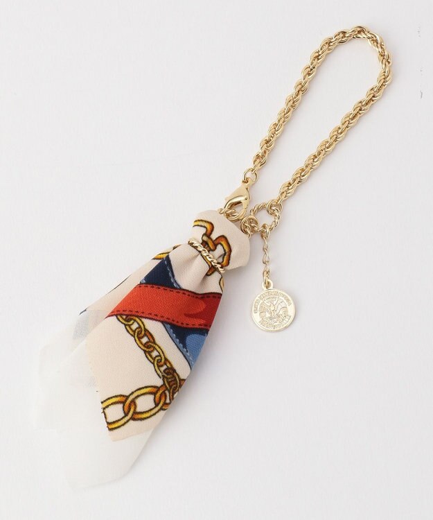 ANY SIS スカーフコイン チャーム アイボリー