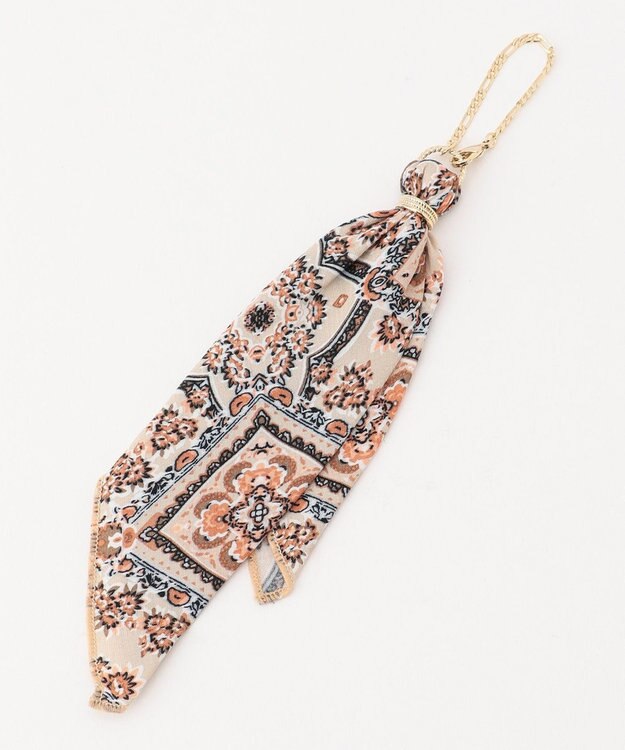 ANY SIS スカーフ チャーム オレンジ系