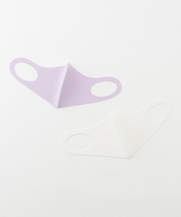 ANY SIS 【2SET】3DFIT フェミニン マスク ライラック×ホワイト