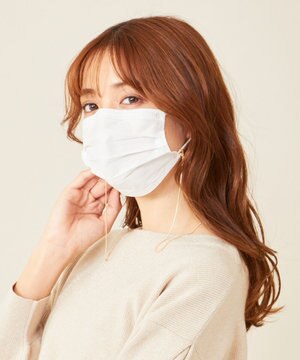 ストーンパール調 マスクネックレス