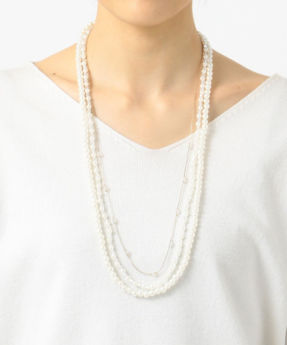 フェイクパールレディ ロングネックレス Any Sis ファッション通販 公式通販 オンワード クローゼット