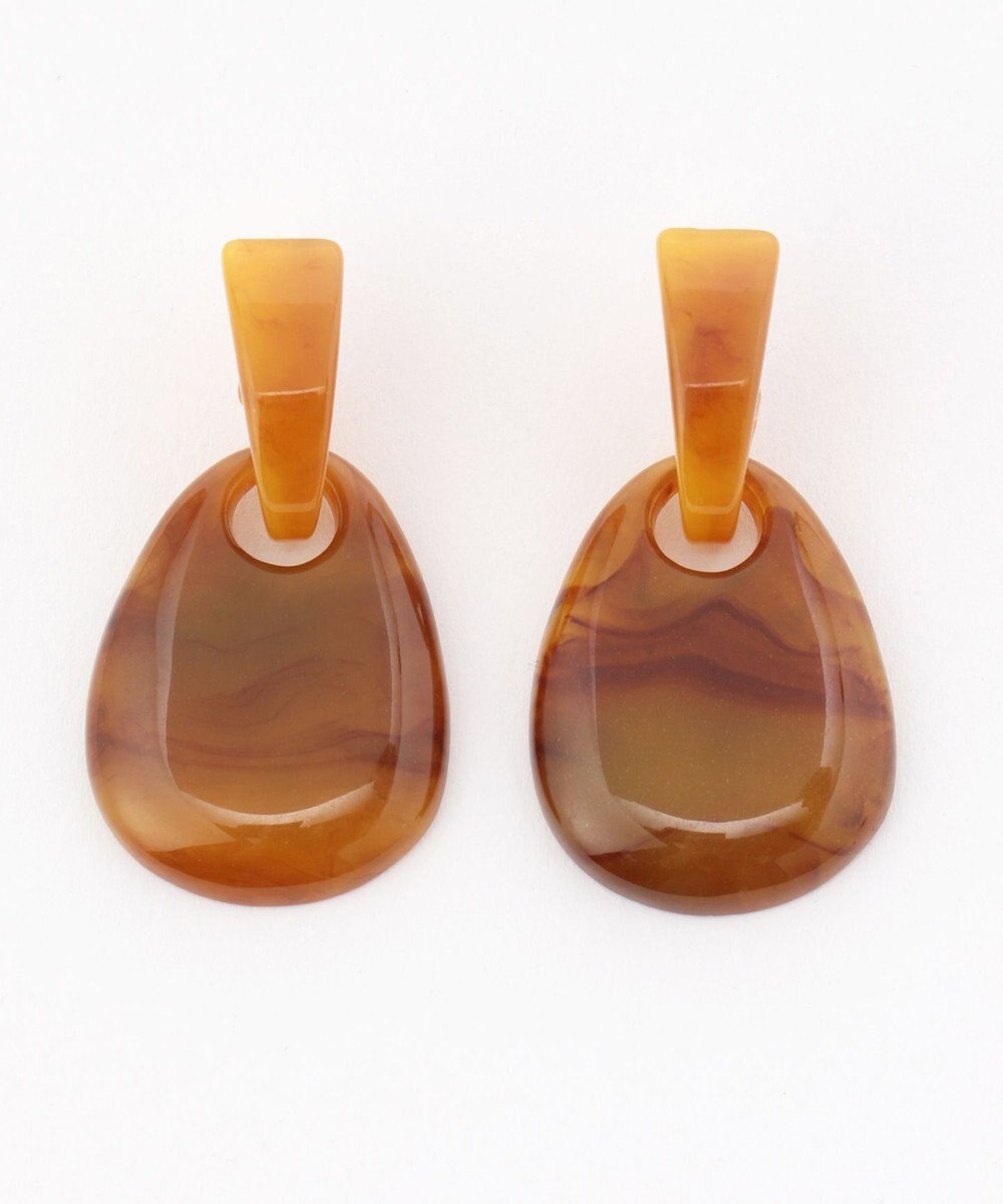 ANY べっ甲風 ピアス 