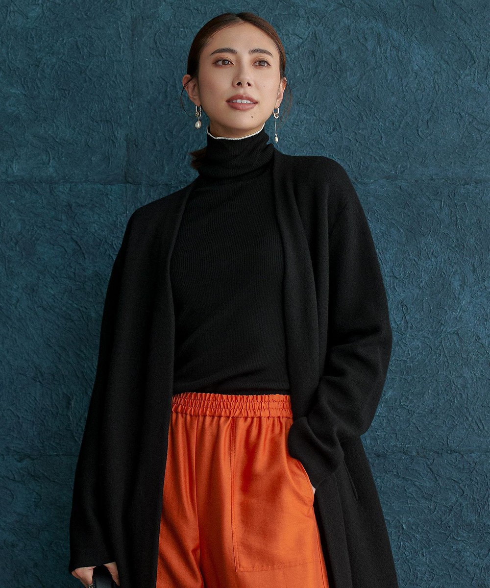 【オンワード】 ICB L(大きいサイズ)>トップス 【新色追加・洗える】エクストラファインメリノリブ タートルネックプルオーバー ブラック L レディース 【オンワード】 ICB L(大きいサイズ)>トップス 【新色追加・洗える】エクストラファインメリノリブ タートルネックプルオーバー ブラック L レディース