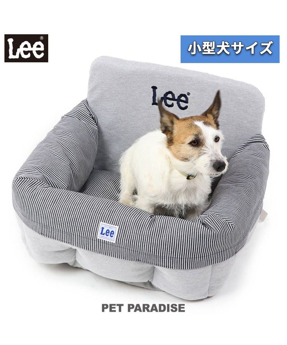PET PARADISE>ペットグッズ Ｌｅｅ ドライブ カドラー 杢 グレー 小型犬 グレー - 【送料無料】