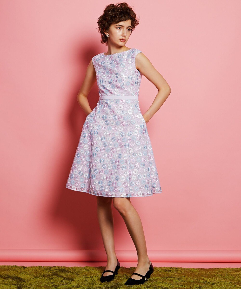 【オンワード】 TOCCA>ワンピース 【洗える!】FIORELLO ドレス サックスブルー 6 レディース 【送料無料】