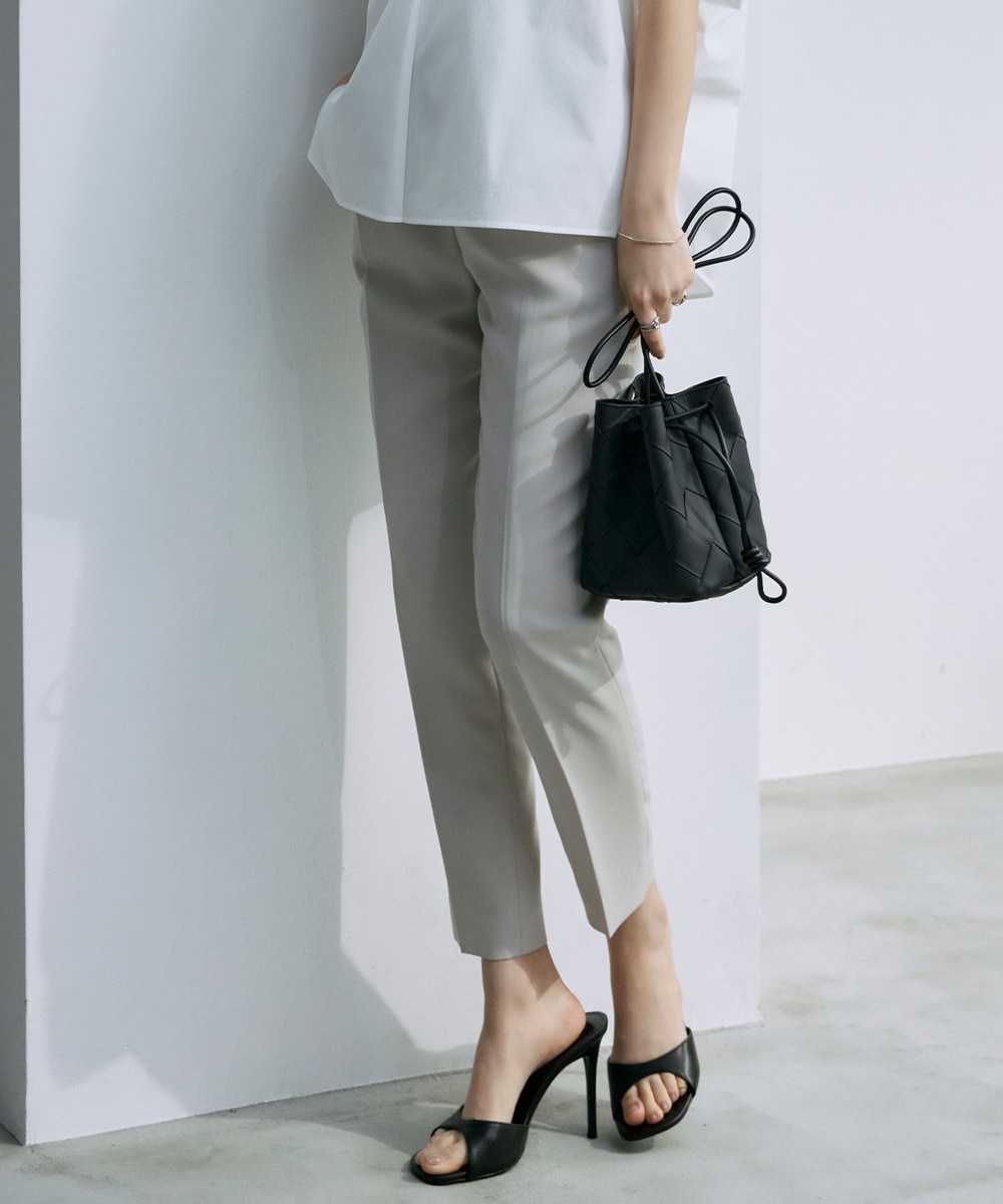 【オンワード】 ICB L(大きいサイズ)>パンツ 【新色追加・WEB限定カラーあり・接触冷感・UVケア・速乾・防シワ・洗える】 FluidBackSatin ドロストパンツ トープ 48 レディース 【オンワード】 ICB L(大きいサイズ)>パンツ 【新色追加・WEB限定カラーあり・接触冷感・UVケア・速乾・防シワ・洗える】 FluidBackSatin ドロストパンツ トープ 48 レディース