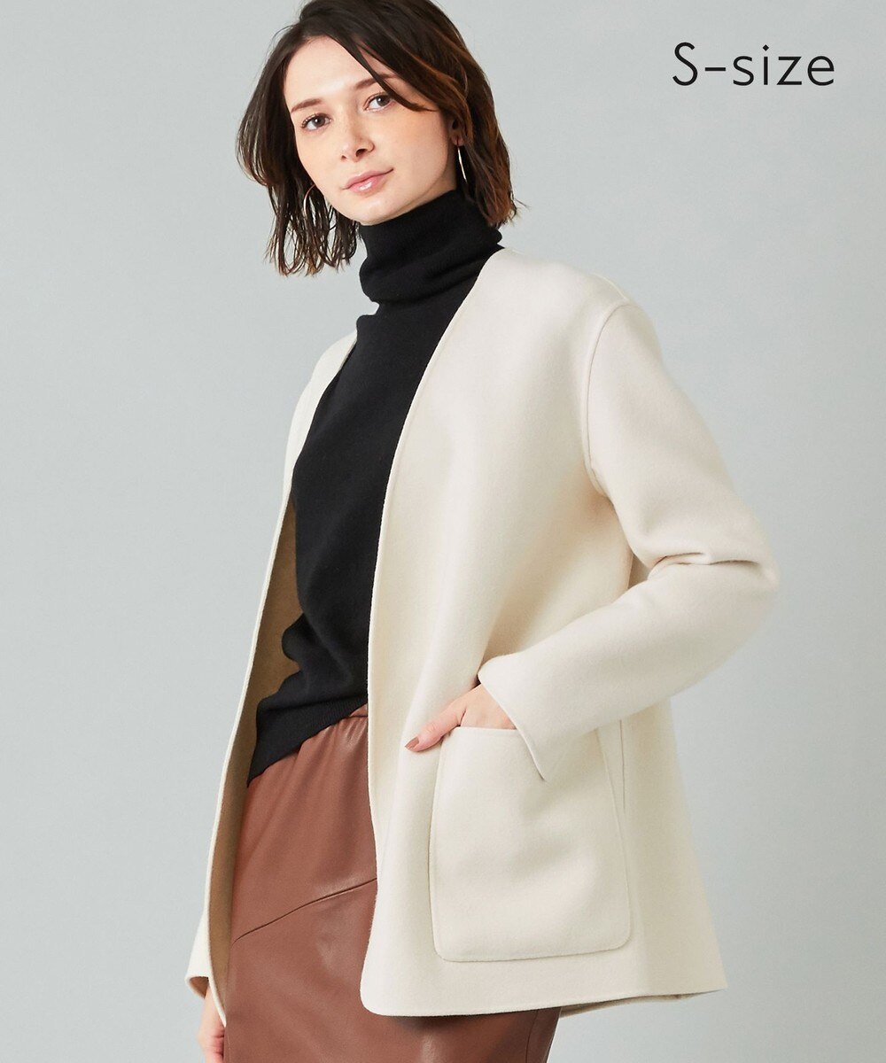 【オンワード】 BEIGE,>ジャケット/アウター 【S-size】ACTON / ジャケット Navy 32 レディース 【送料無料】