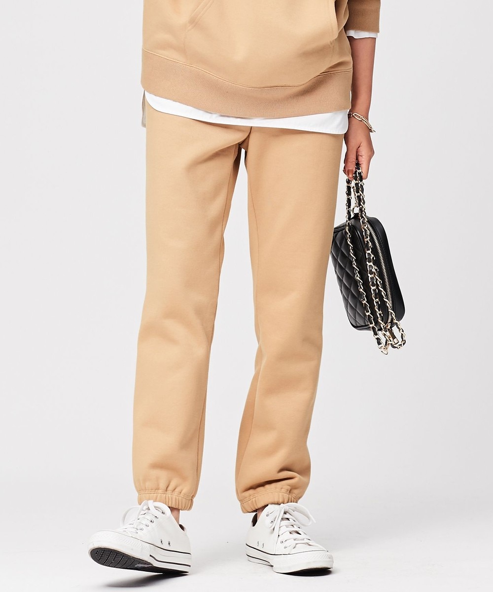 【オンワード】 23区 L>パンツ 【先行予約】コットン カラースウェット パンツ キャメル 46 レディース 【送料無料】