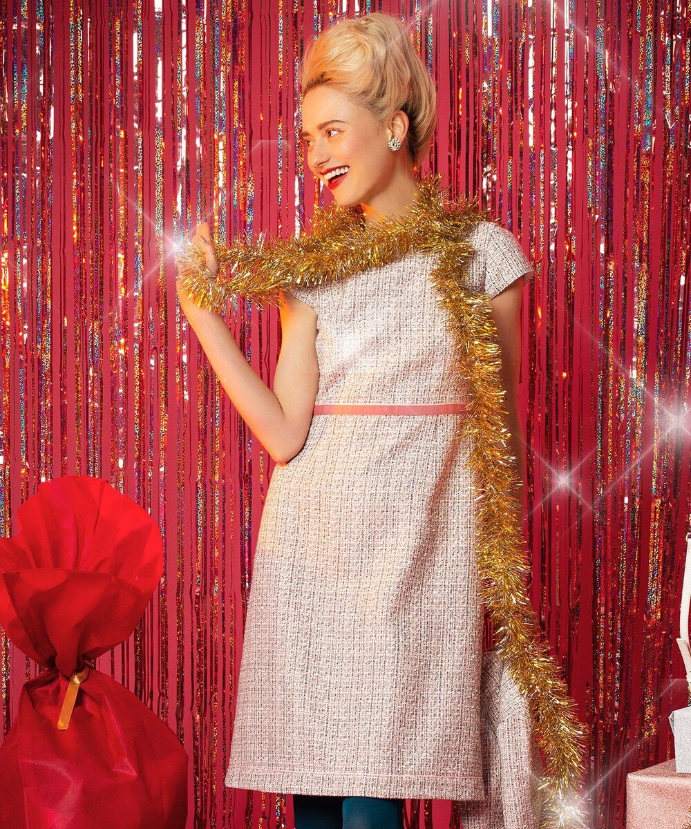 【オンワード】 TOCCA>ワンピース 【洗える!】PRIMAVERA DRESS ドレス ピンク 4 レディース 【送料無料】