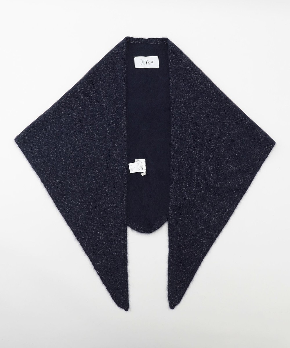 【オンワード】 ICB>ファッション雑貨 【30th ANNIVERSARY】ルレックスフォックスアルパカ ニットスカーフ ネイビー F レディース 【オンワード】 ICB>ファッション雑貨 【30th ANNIVERSARY】ルレックスフォックスアルパカ ニットスカーフ ネイビー F レディース