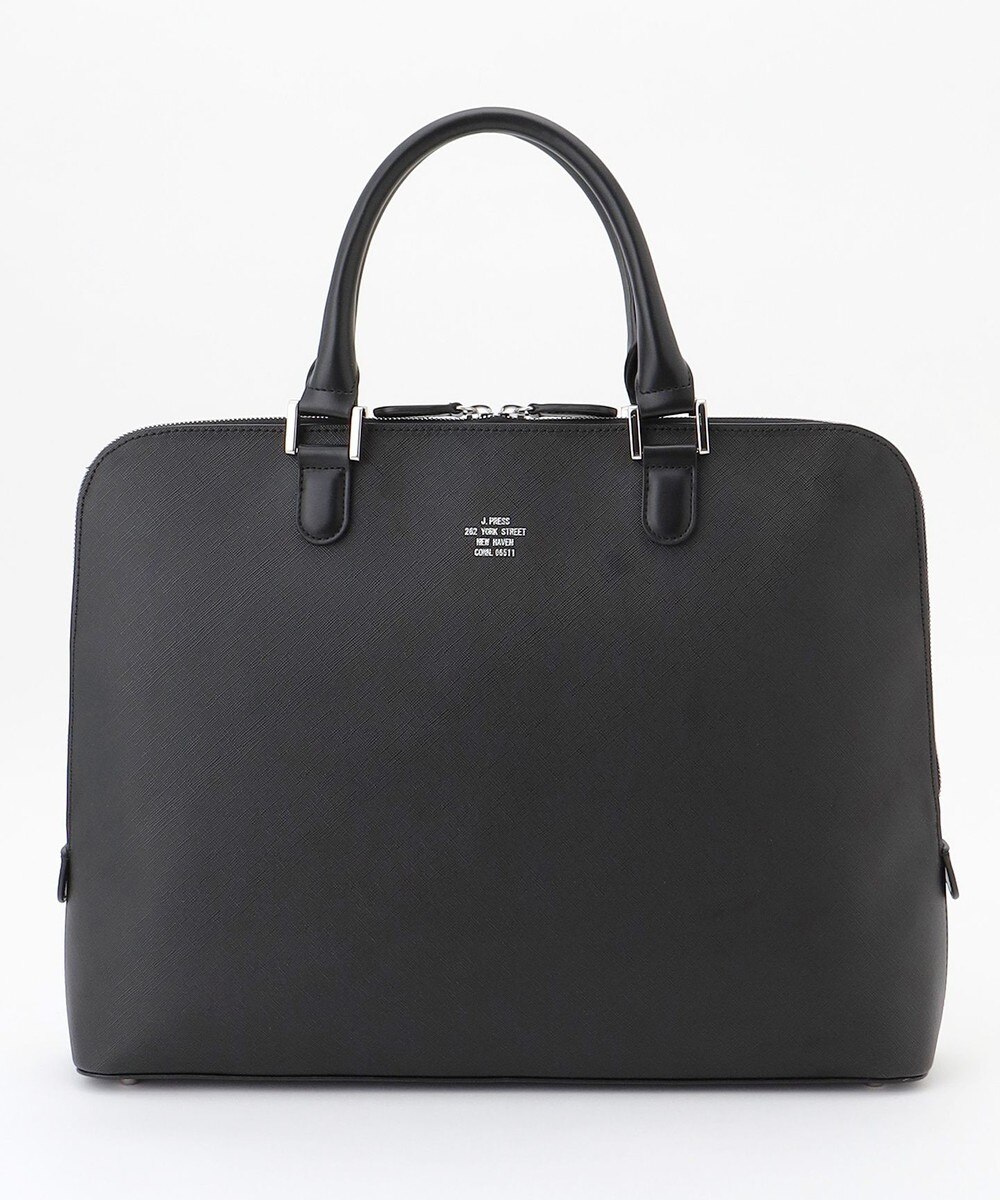 【オンワード】 J.PRESS MEN>バッグ 【定番】サフィアーノブリーフバッグ ブラック F メンズ